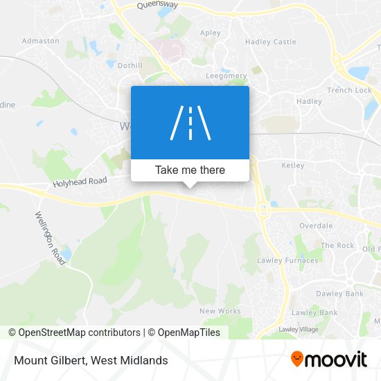 Mount Gilbert map