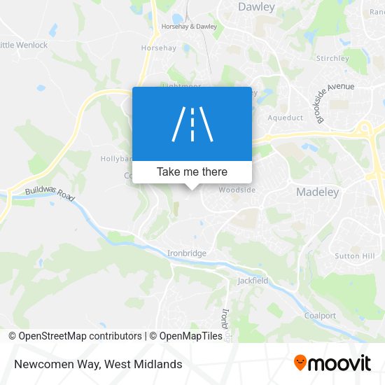 Newcomen Way map