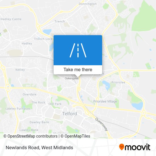 Newlands Road map