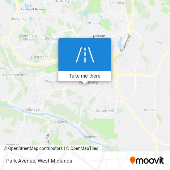 Park Avenue map