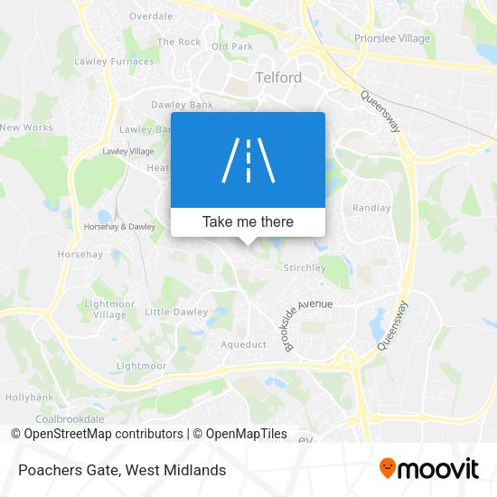Poachers Gate map