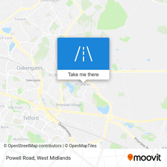 Powell Road map