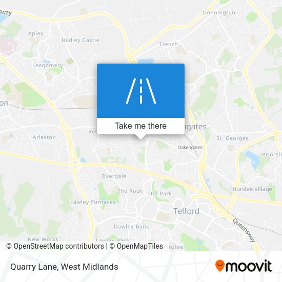 Quarry Lane map