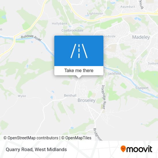 Quarry Road map