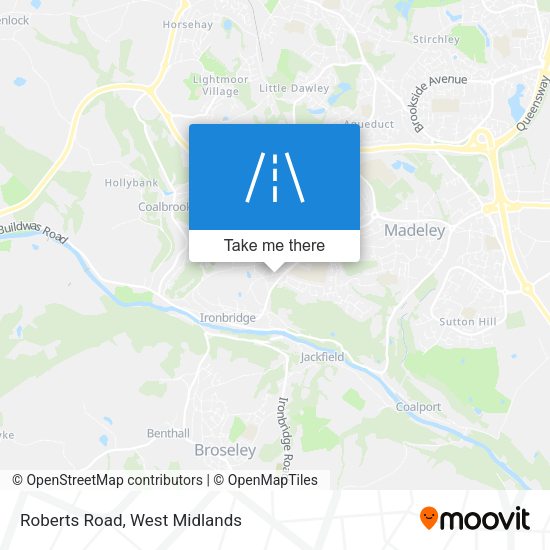 Roberts Road map