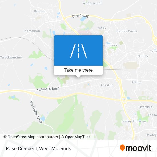 Rose Crescent map