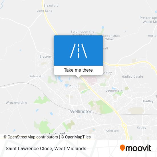 Saint Lawrence Close map
