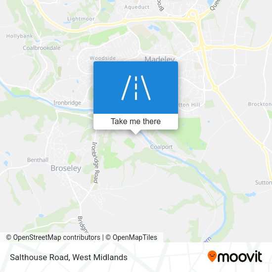 Salthouse Road map