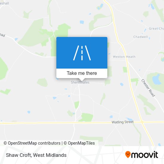 Shaw Croft map