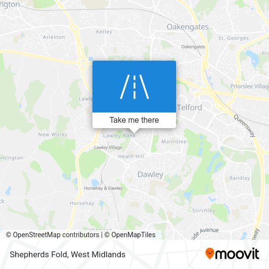 Shepherds Fold map