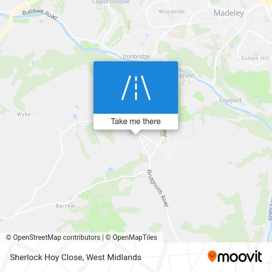 Sherlock Hoy Close map