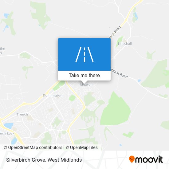 Silverbirch Grove map