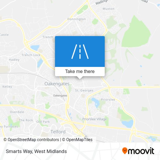 Smarts Way map