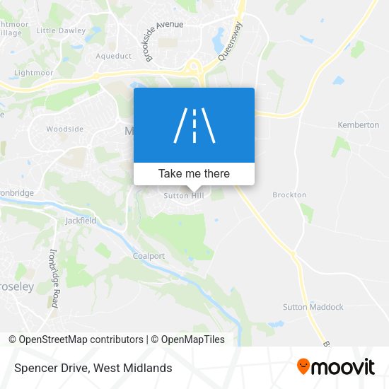 Spencer Drive map