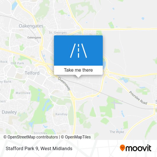 Stafford Park 9 map