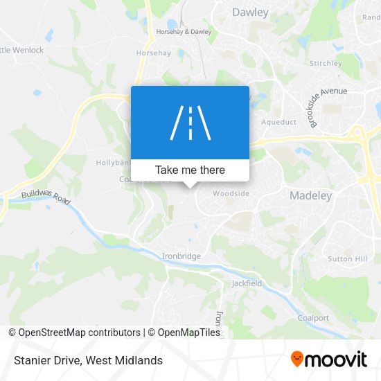 Stanier Drive map