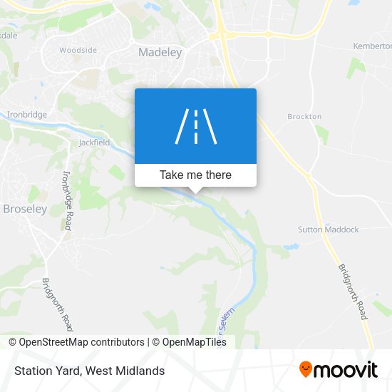 Station Yard map