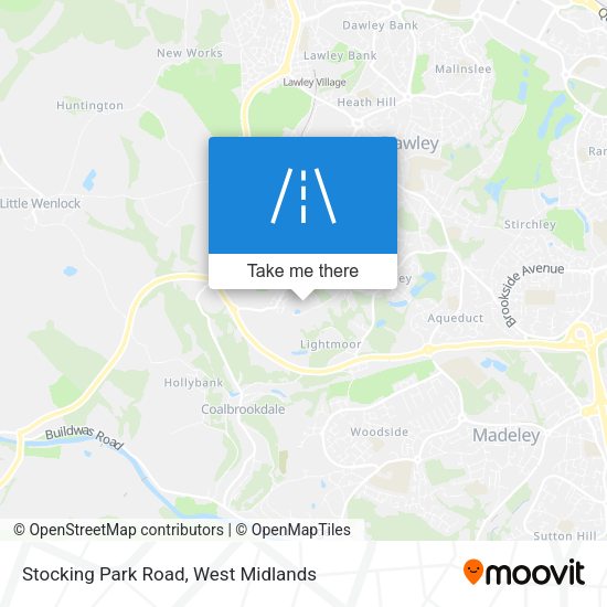 Stocking Park Road map