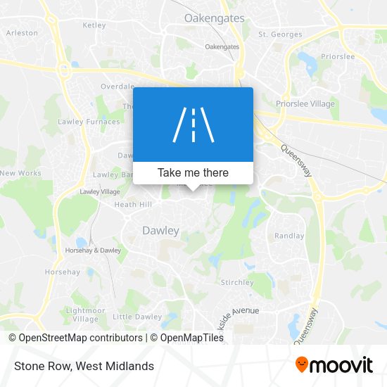 Stone Row map