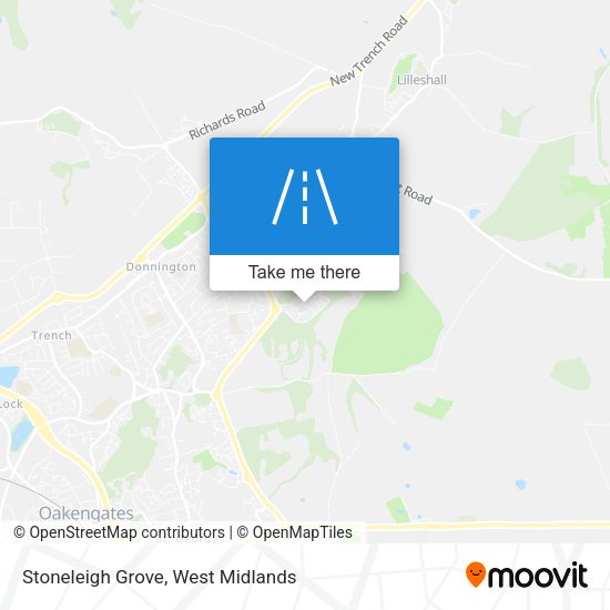 Stoneleigh Grove map