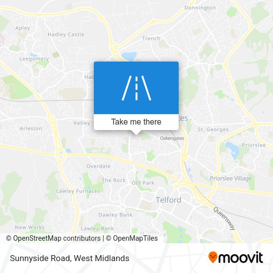 Sunnyside Road map