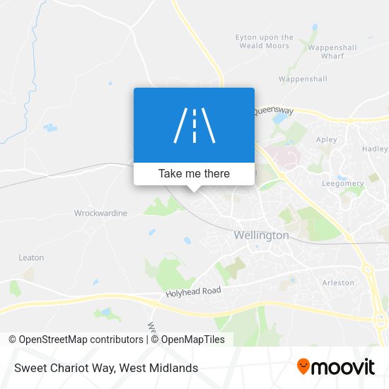 Sweet Chariot Way map