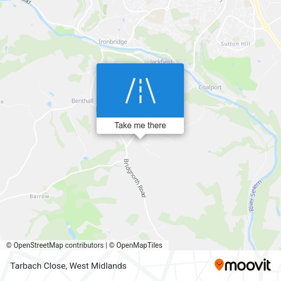 Tarbach Close map