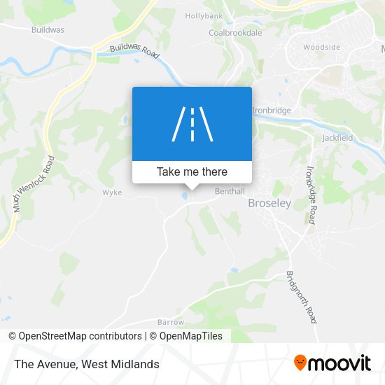 The Avenue map