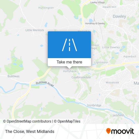 The Close map