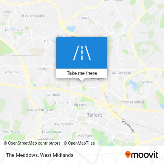 The Meadows map