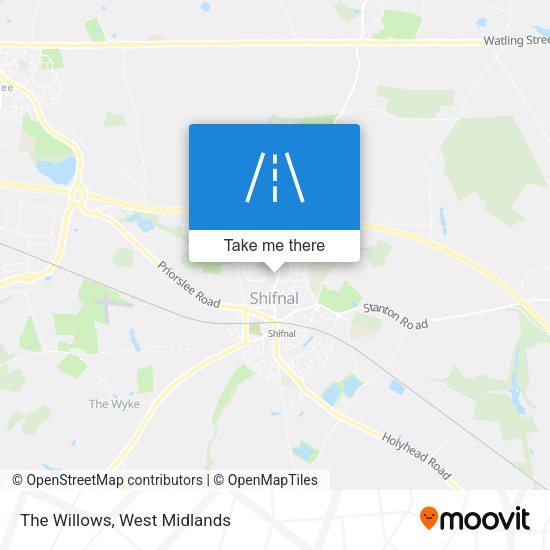 The Willows map