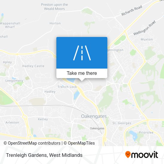 Trenleigh Gardens map