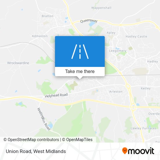 Union Road map