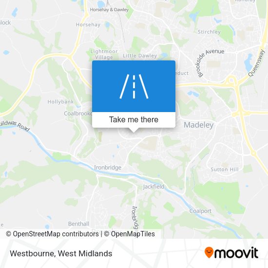 Westbourne map