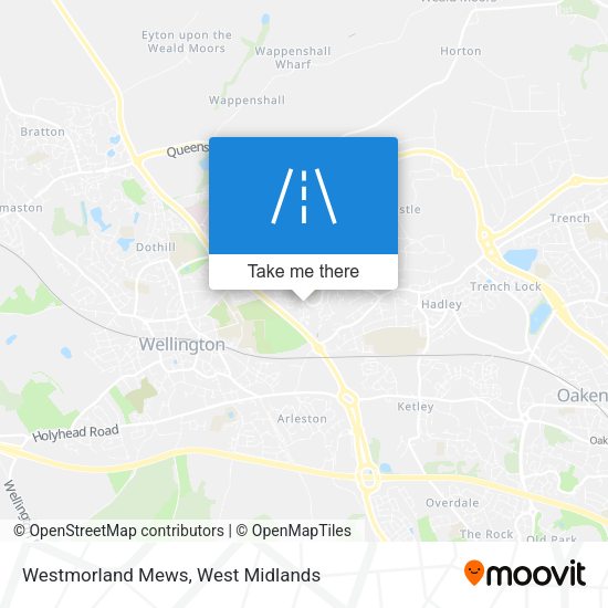 Westmorland Mews map