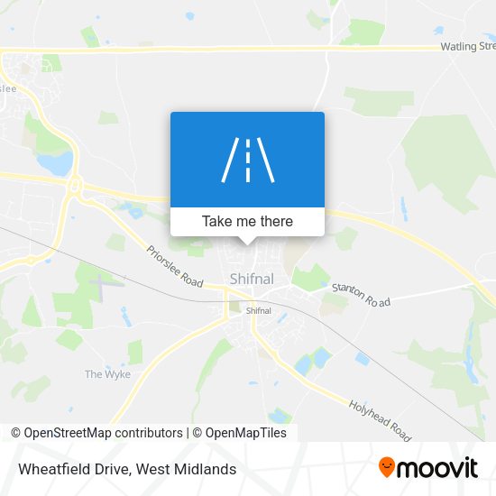 Wheatfield Drive map