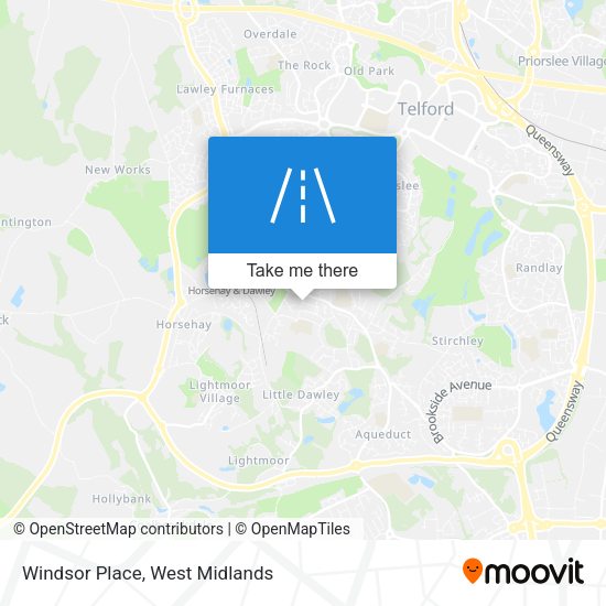 Windsor Place map