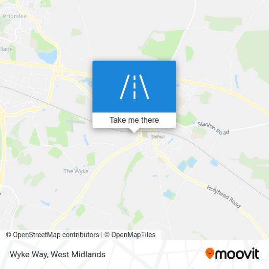 Wyke Way map