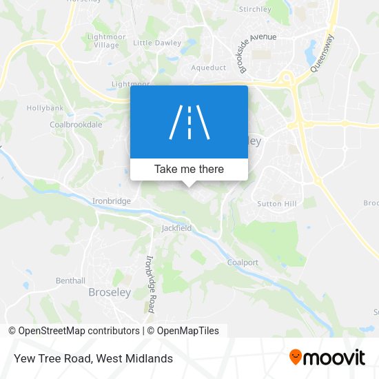 Yew Tree Road map