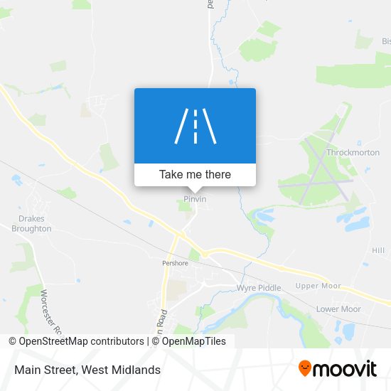 Main Street map