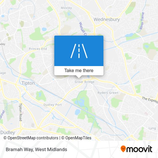 Bramah Way map