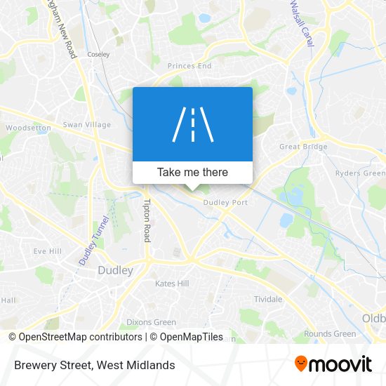 Brewery Street map