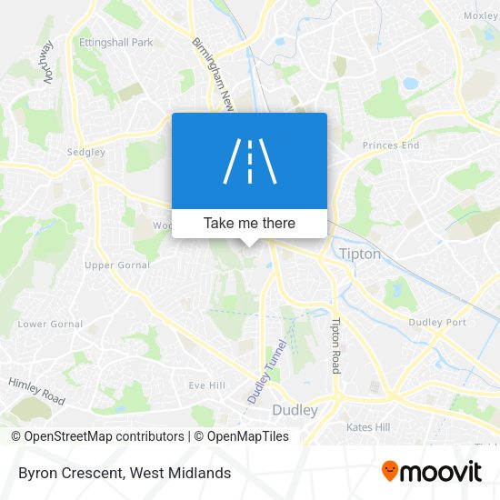 Byron Crescent map