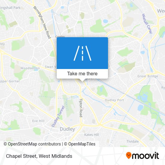 Chapel Street map