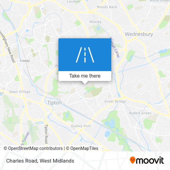 Charles Road map