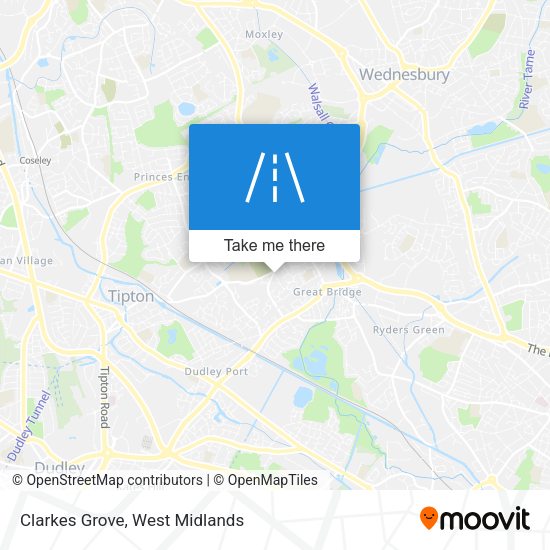 Clarkes Grove map