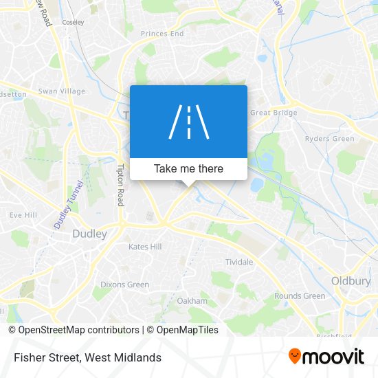 Fisher Street map