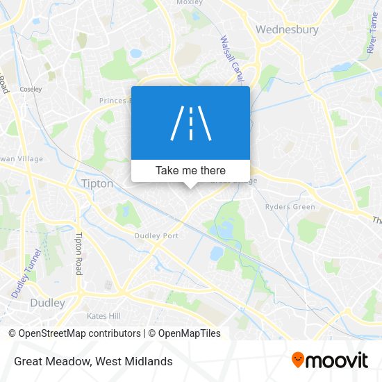 Great Meadow map