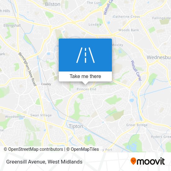 Greensill Avenue map