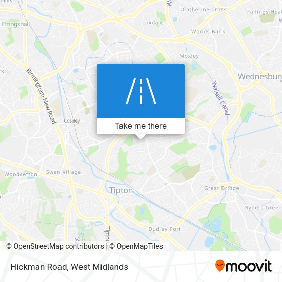 Hickman Road map